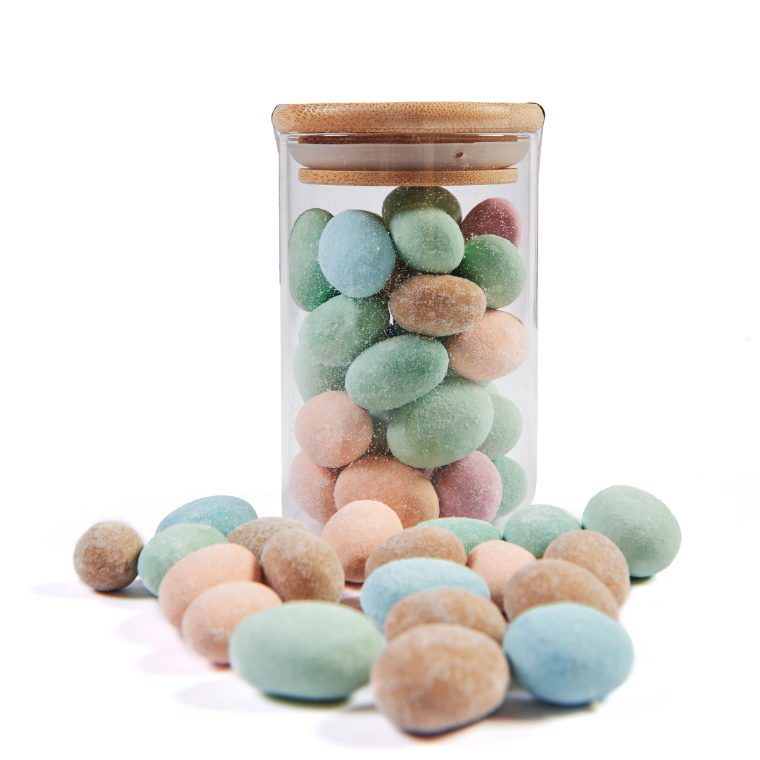 Drágeas de Amêndoas com Chocolate Gold e Speculoos - Vidro 150g