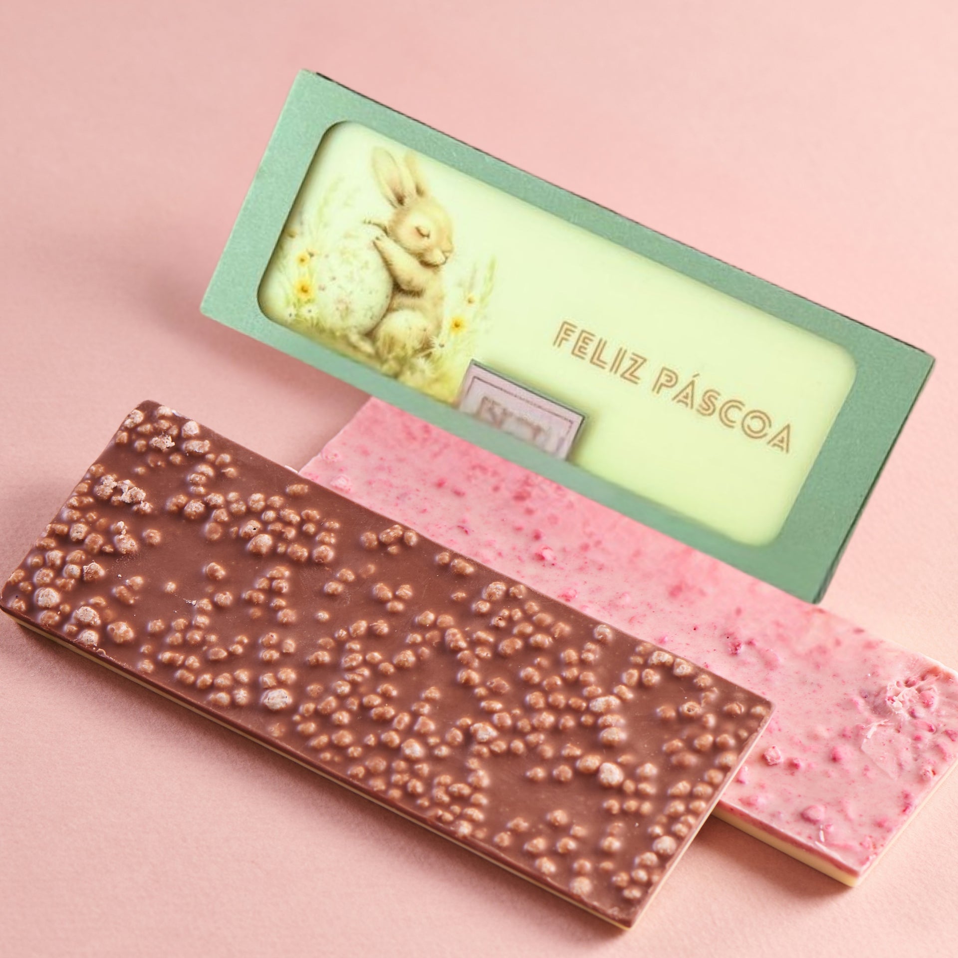 BARRA DE CHOCOLATE AO LEITE VERSÃO DIAMANTE NEGRO - EDIÇÃO PÁSCOA