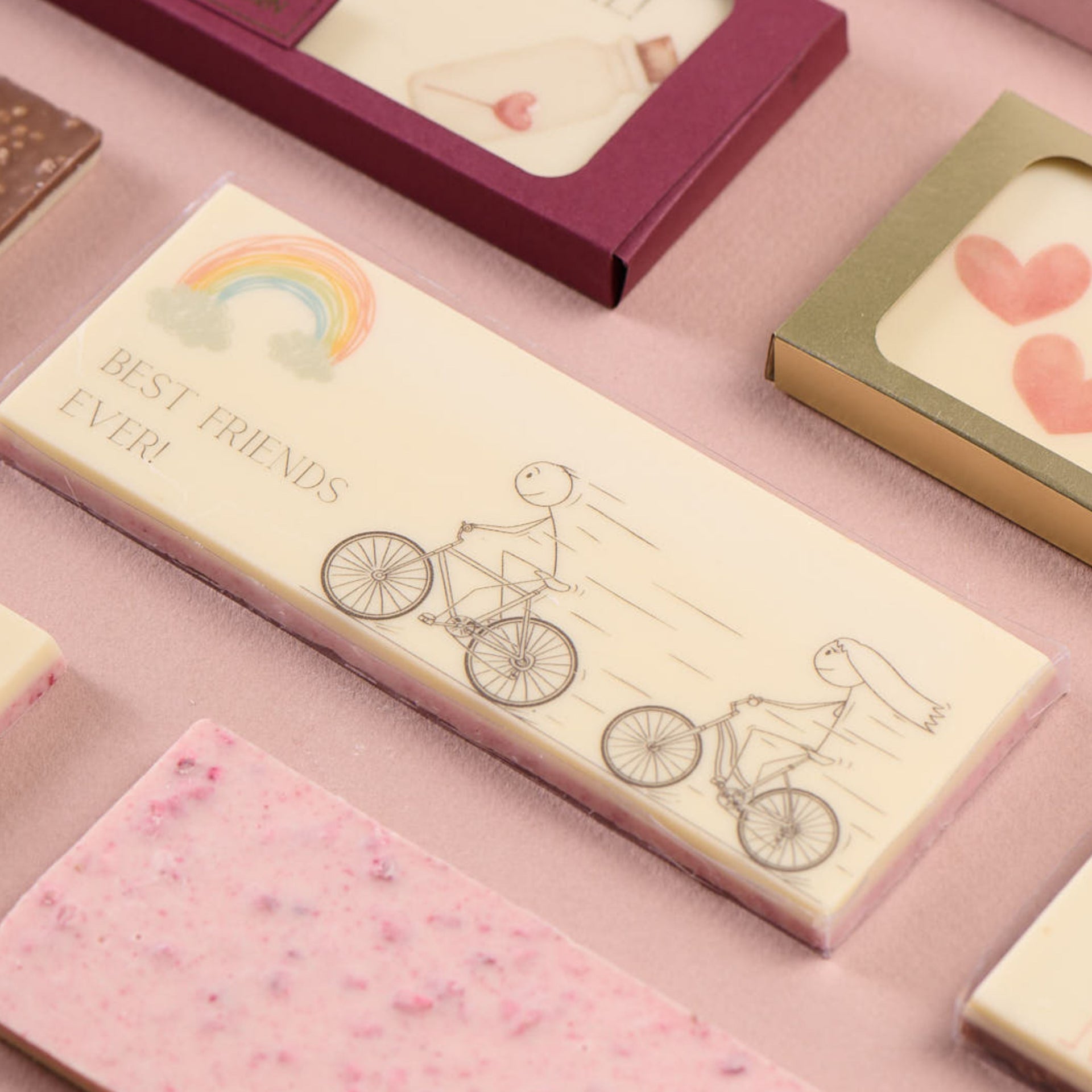 BARRA DE CHOCOLATE TEMÁTICA - BEST FRIENDS EVER