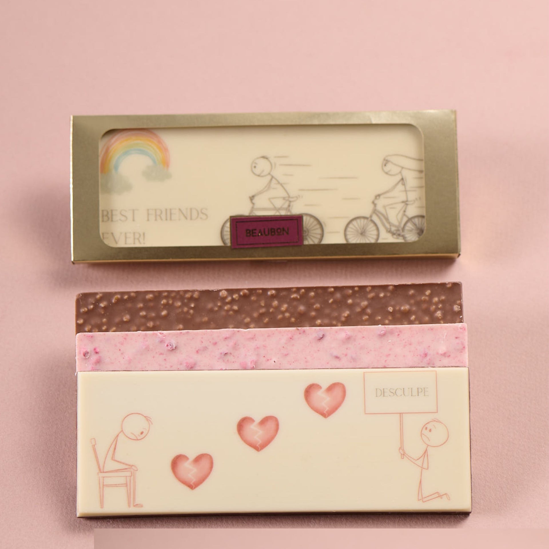 BARRA DE CHOCOLATE TEMÁTICA - DESCULPE