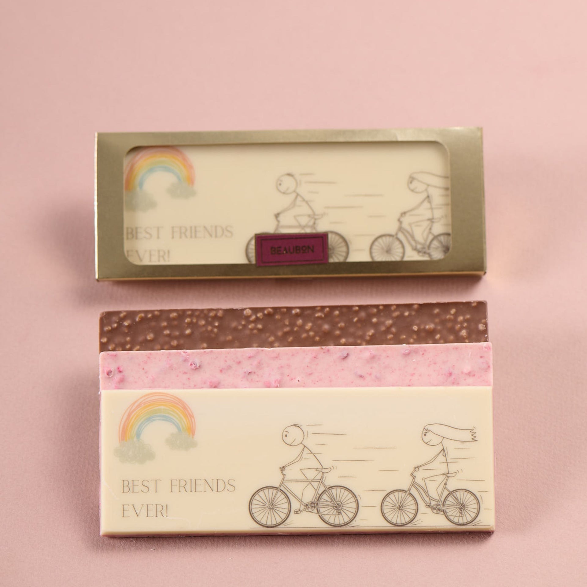 BARRA DE CHOCOLATE TEMÁTICA - BEST FRIENDS EVER