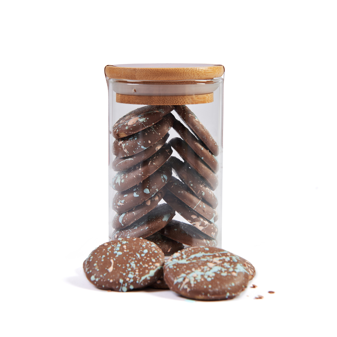 Biscoito Amanteigado Banhado em Chocolate ao Leite 150g