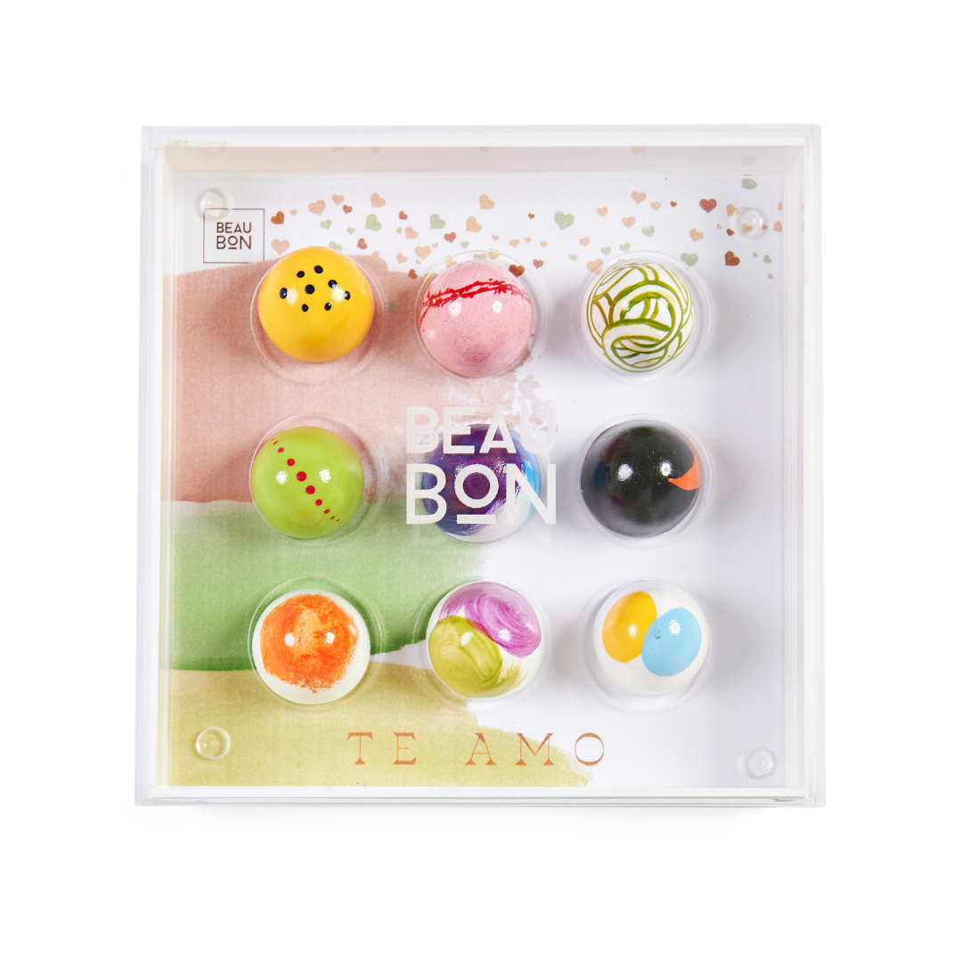 Caixa Temática Acrílico 9 Beaubons - TE AMO