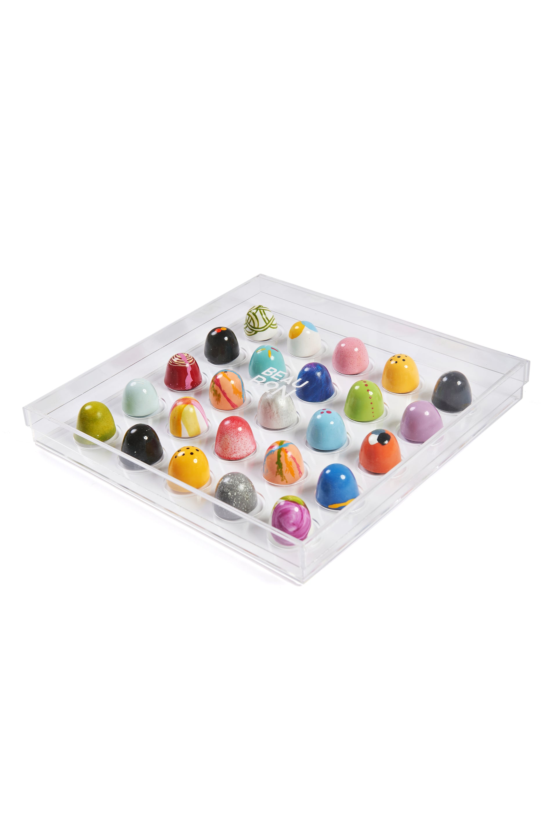 Caixa Cristal Acrílico com 25 Beaubons