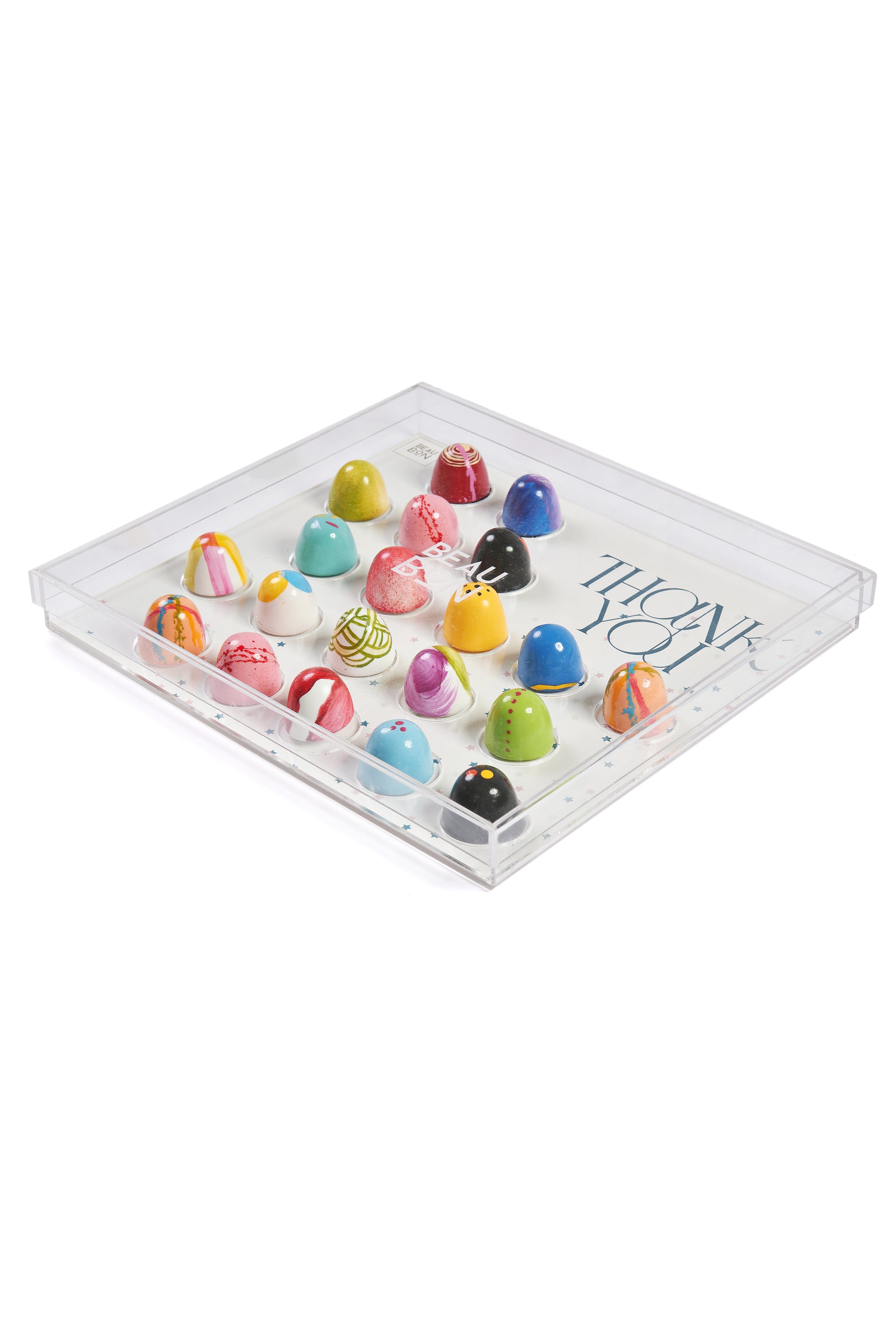 Caixa Temática Acrílico 20 Beaubons - THANK YOU